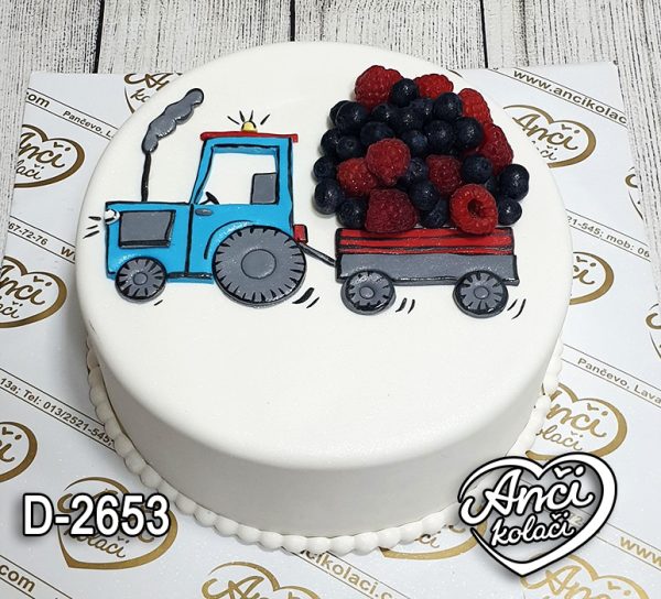 Traktor sa prikolicom